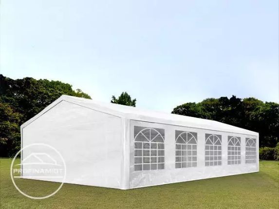 5x10 m Namiot imprezowy PE 350 N biały gratis dostawa