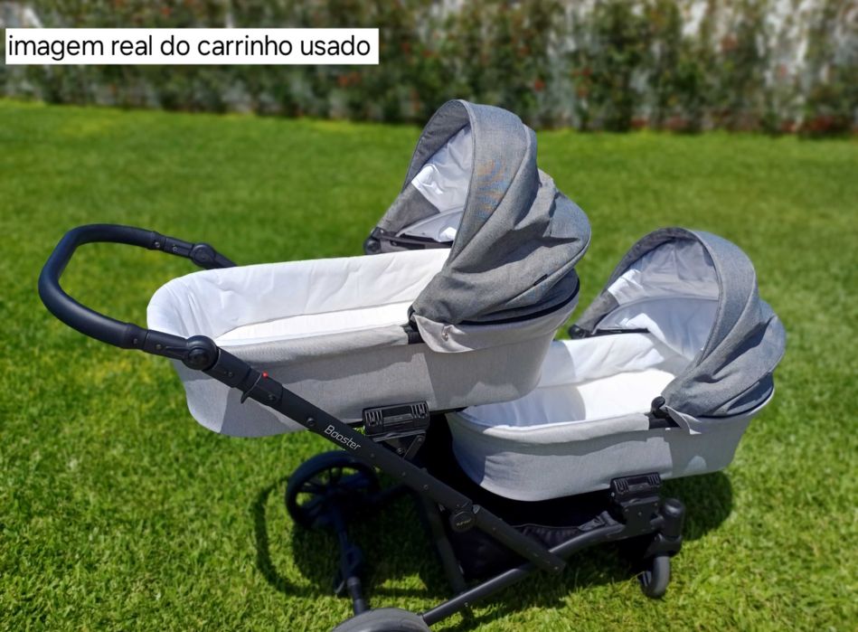 Carrinho trio gémeos