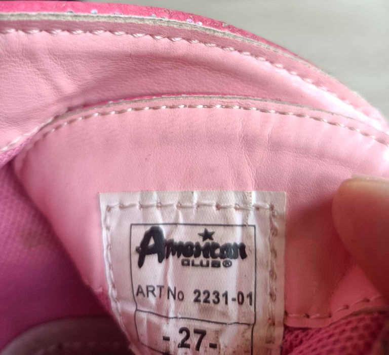Buty dziewczęce nr 27