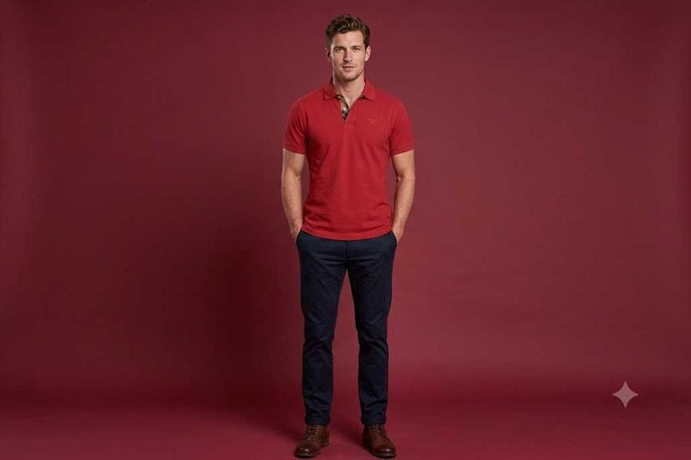 Barbour рр S поло из хлопка плетения пике