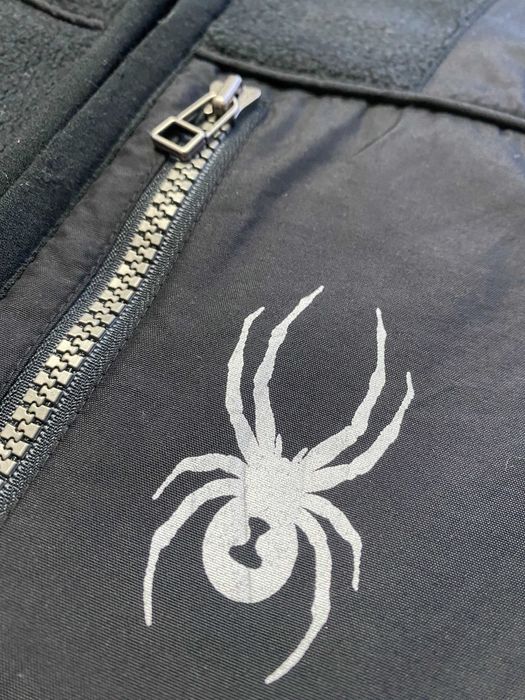 SPIDER r.XL oryginalna kamizelka polarowa męska stan BDB