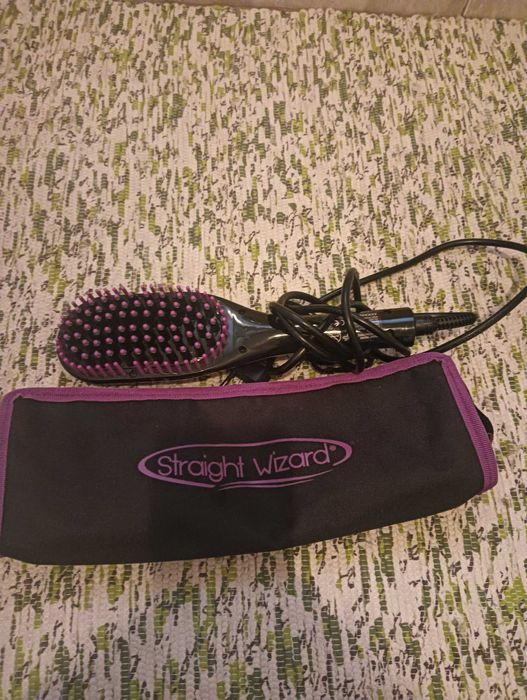 Escova de Alisamento Térmico Straight Wizard Pro temperatura ajustável