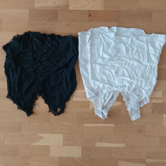 2 koszulki damskie na ramiączka, rozm. 36-38 , s,