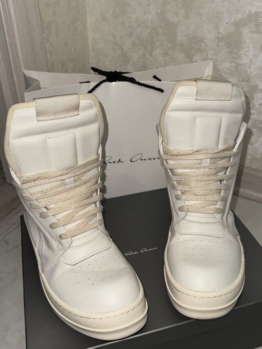 Rick Owens Geobasket White 39sz