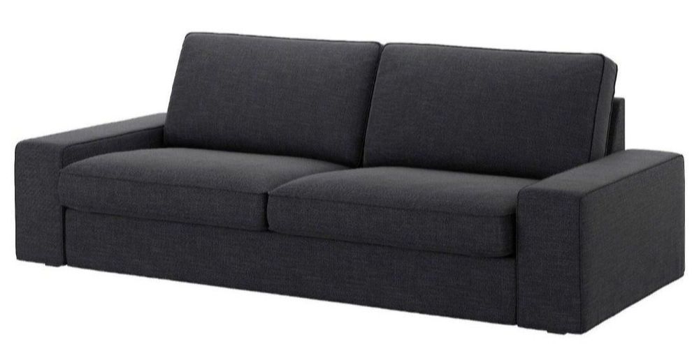 Ikea kivik pokrycie sofy 3 osobowej Hillared antracyt ciemnoszary