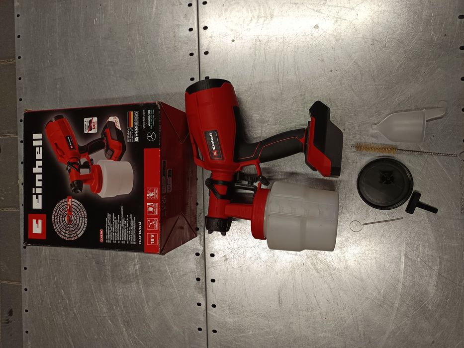 Akumulatorowy pistolet do malowania Einhell TC-SY 18/60 Li SOLO