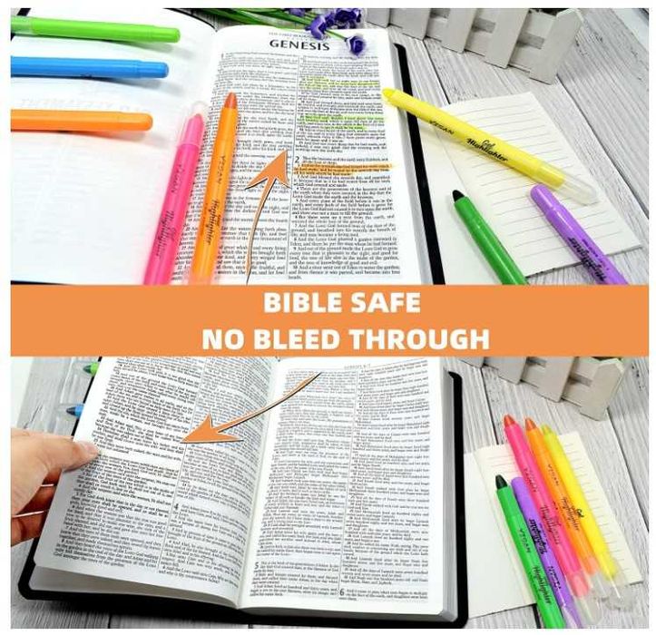 Markery żelowe YISAN 8 sztuk żywe kolory