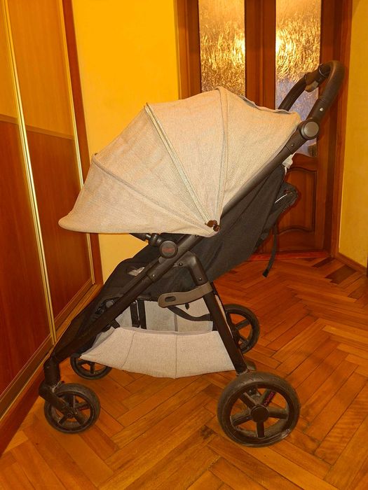 Прогулянкова коляска Mast M.4x PLUS Швейцарія світло-сіра легка