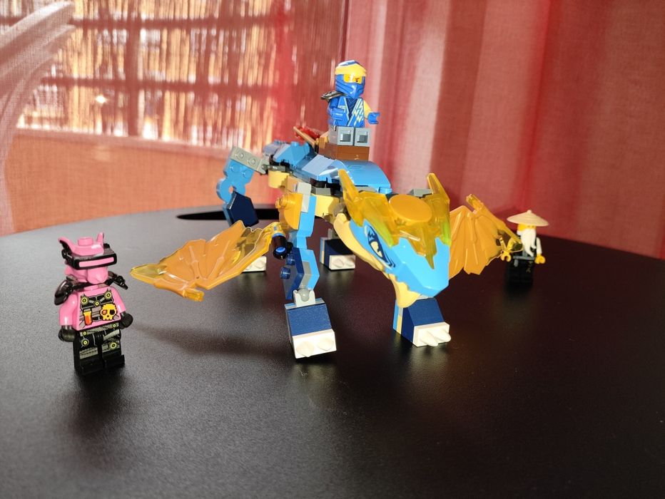 LEGO NINJAGO 71760 Dragão Trovão EVO do Jay.