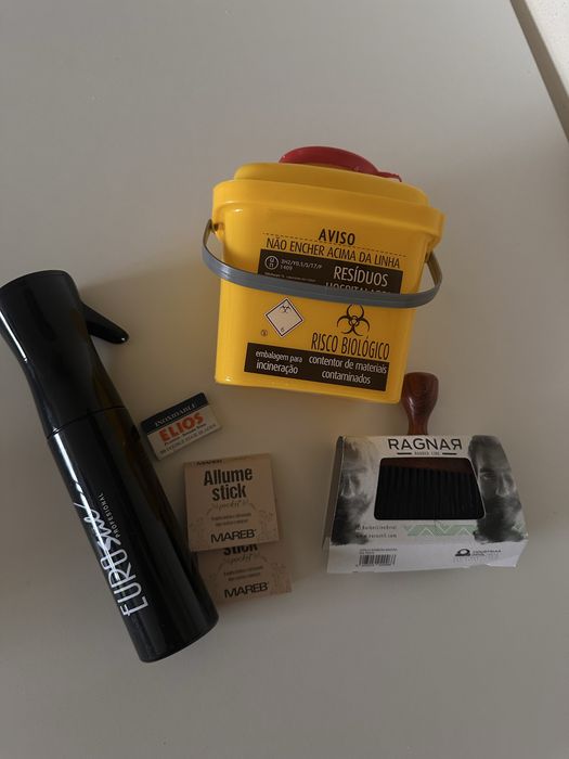 Materiais para barbeiro