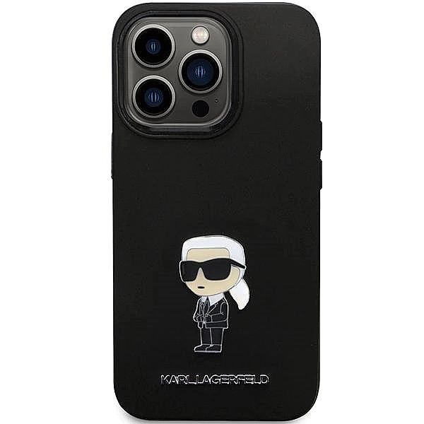 Etui Karl Lagerfeld Silicone Ikonik Metal Pin na iPhone 13 Pro / iPhon