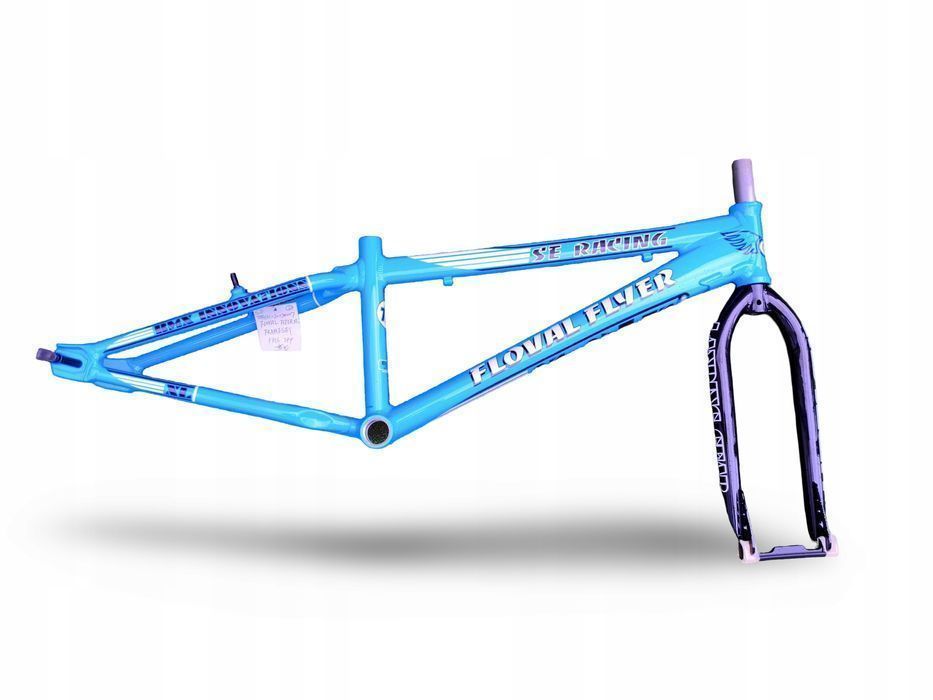 Rama Rowerowa Bmx Se Bikes Floval Flyer Xl 24" Racing Blue Z Widelcem