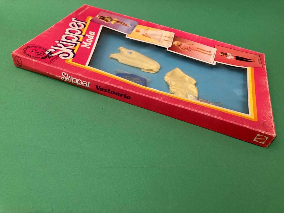 Conjunto Roupa Boneca Skipper Moda Modelo Squash Mattel Spain 1986 Nov