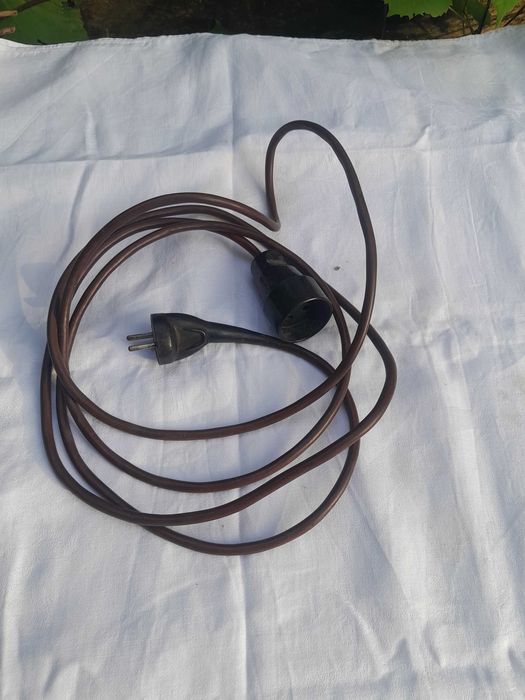 Kabel przedłużacz retro żelazko