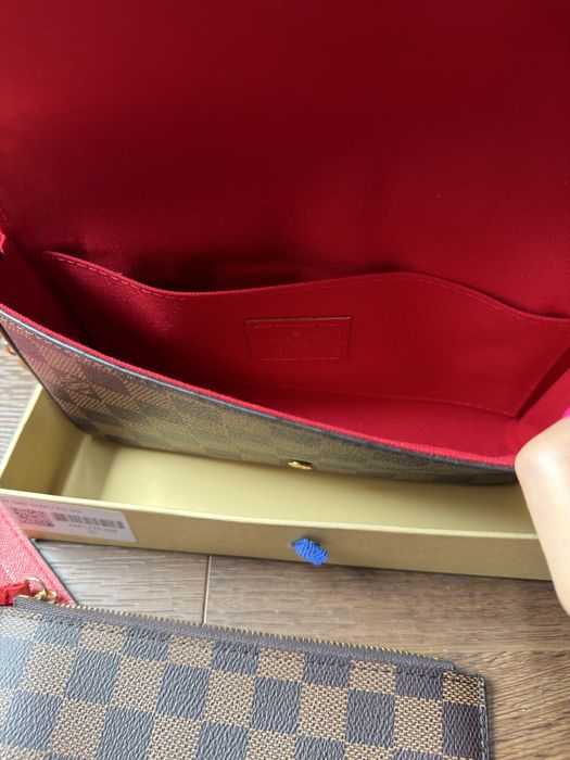 Torebka LV Louis Vuitton listonoszka brązowa z pudełkiem