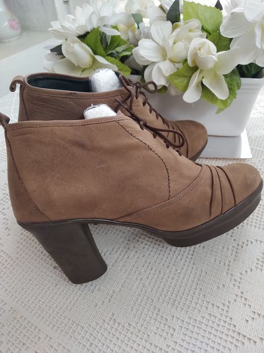 Botas / Botins castanho claro, trendy style - Dysfunctional - Tamanho 38