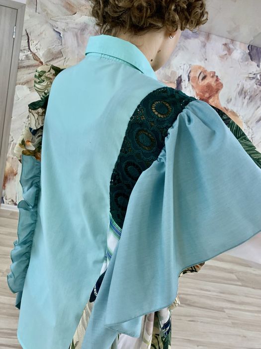 Жіноча сорочка на довгий рукав