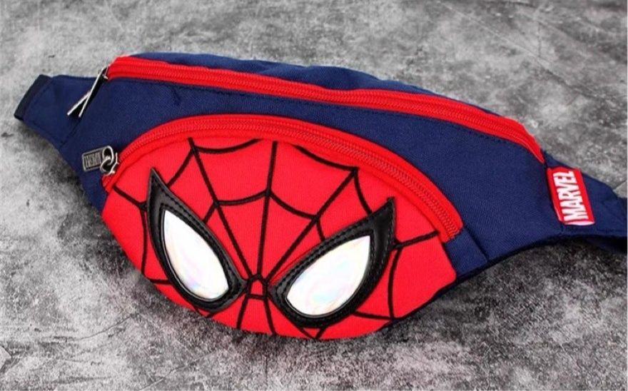 Бананка дитяча Spider-Man Marvel червона, поясна сумка для хлопчика