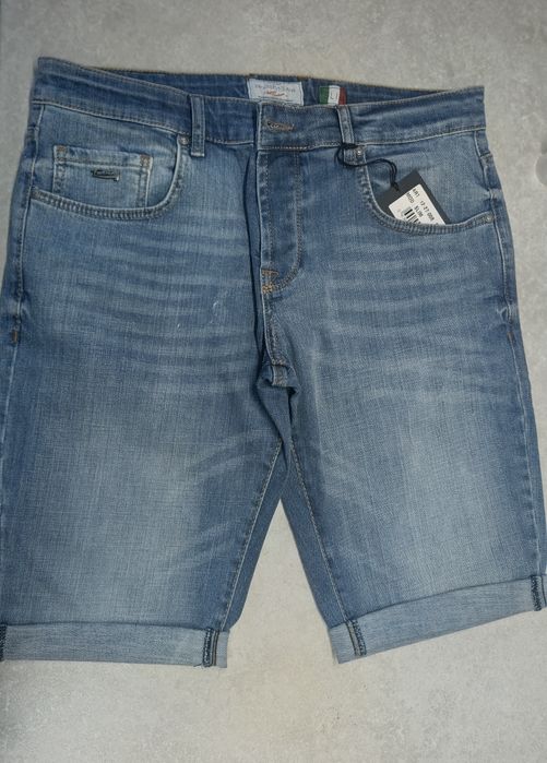 Джинсові шорти чоловічі FACCHINO Jeans. НОВІ!! Туреччина. 34 розмір. Блакитні