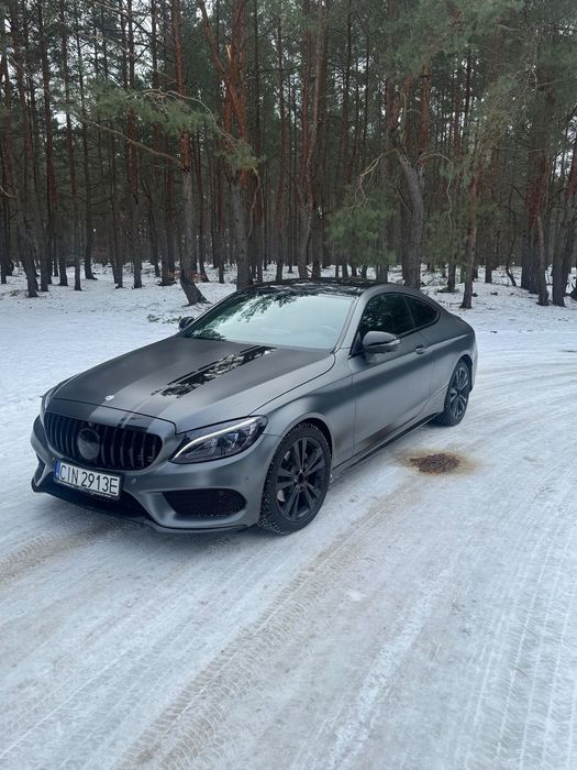 Mercedes-Benz Klasa C Mercedes AMG W205 C220d Coupe 220 KM Doinwestowany Projekt - Okazja
