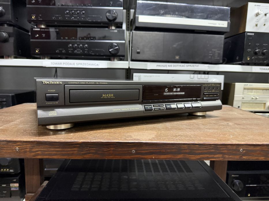 ‼️ Technics SL-PG360A – Odtwarzacz CD Stereo Hi-Fi z 1-Bitowym Przetwornikiem DAC i 4× Oversamplingiem | Audio Room