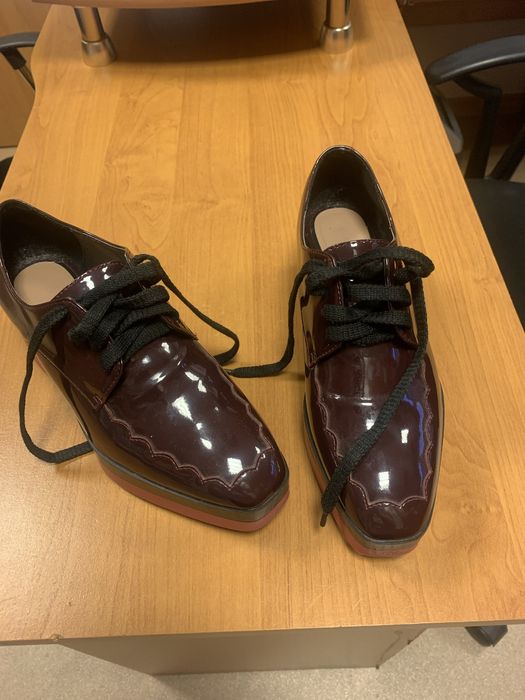 Półbuty buty na koturnie