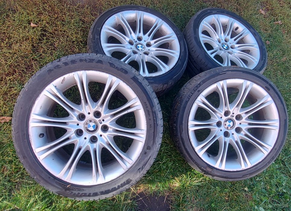 Felgi z oponami styling 135 18" bmw e60 e61