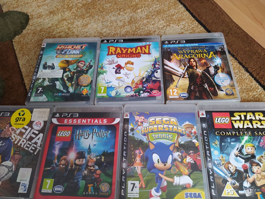 Gry na PlayStation3 w dobrym stanie