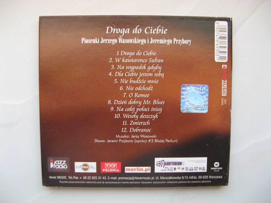 CD: Lora Szafran, Bogdan Hołownia - Droga do Ciebie, Z AUTOGRAFEM