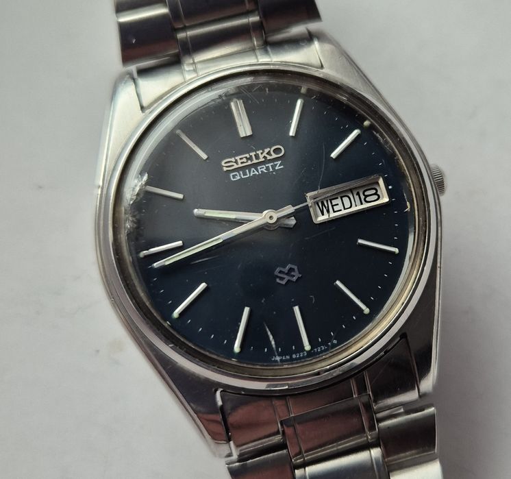 Zegarek Seiko SQ Quartz 8223- 7180 vintage retro