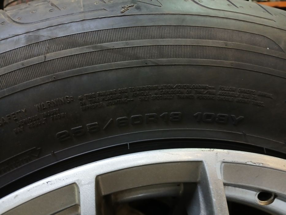Комплект літніх шин Goodyear 255/60 R18  2019 (арт. 919)
