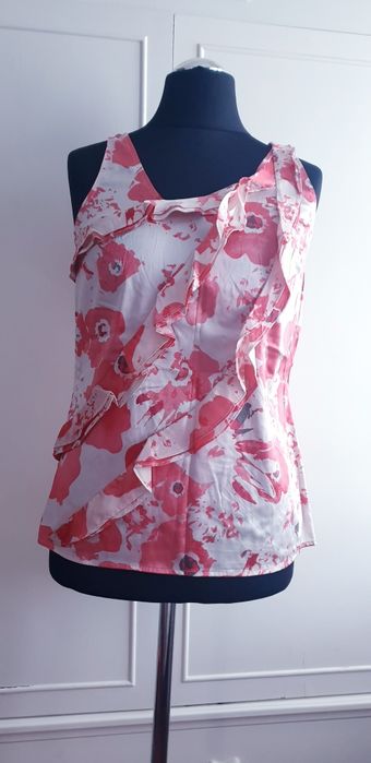 Ann Taylor 38 40 bluzka jedwabna top Nowa