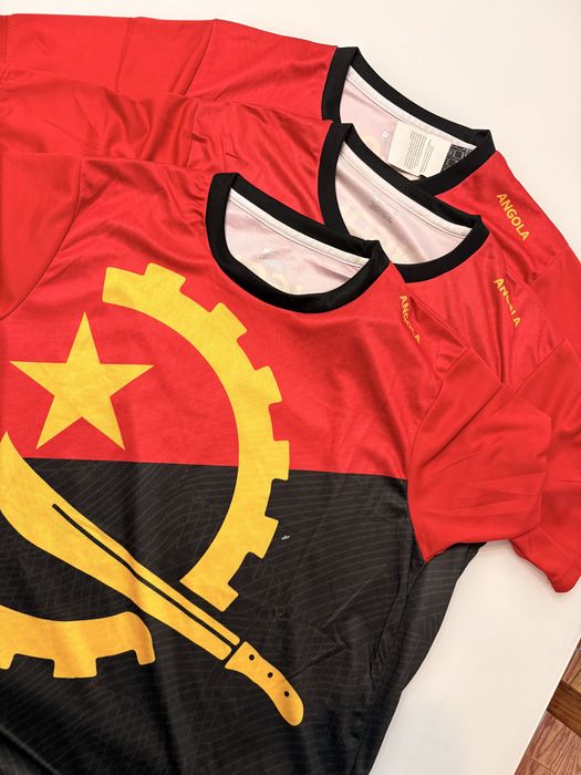 t-shirts de Angola disponiveis