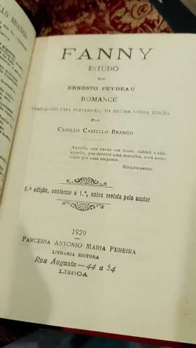 Fanny 1929 Ernesto Feydeau