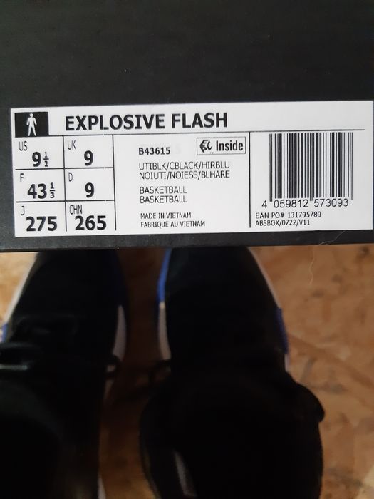 Buty adidas 43 1/3 Explosive Flash