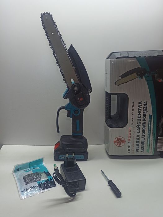Piła Łańcuchowa Akumulatorowa 8cali 2 baterie 21V