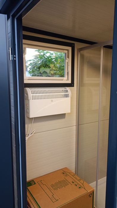 Łazienka ogrodowa WC prysznic