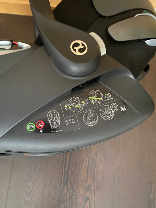 Ovo Cybex Cloud Z2 i-Size Preta como nova