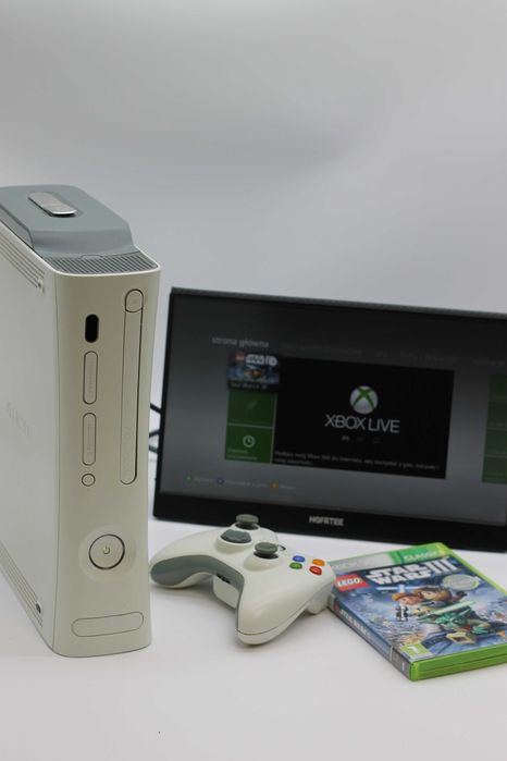 Konsola Xbox 360 + Kontroler + Gra LEGO