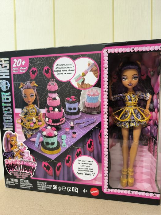 Монстер Хай Клодін Monster High Clawdeen Wolf Scary Sweet Birthday Страшно Солодкий день народження