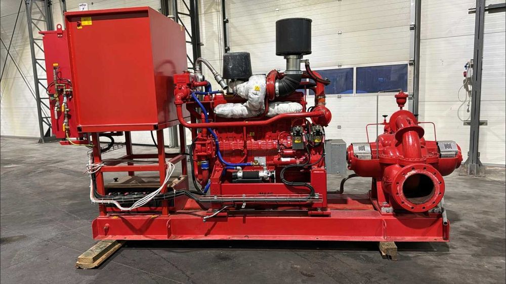Pompa spalinowa PPOŻ 2015r., 100h, 568m3/h, z Niemiec