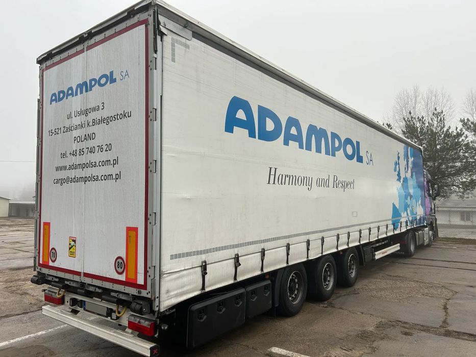 Schmitz Cargobull KASSBOHRER MEGA / OŚ PODNOSZONA / FIRANKA / KILKA SZTUK / DACH PODNOSZONY REGULOWANY !!  Możliwość zakupu w zestawie ze Scanią R450 lub Manem TGX 430