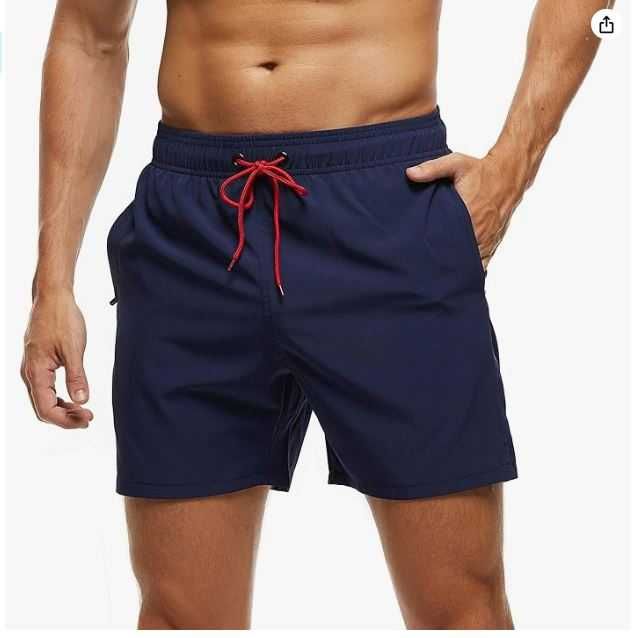 Męskie spodenki/szorty na basen Arcweg kolor granatowy rozmiar M