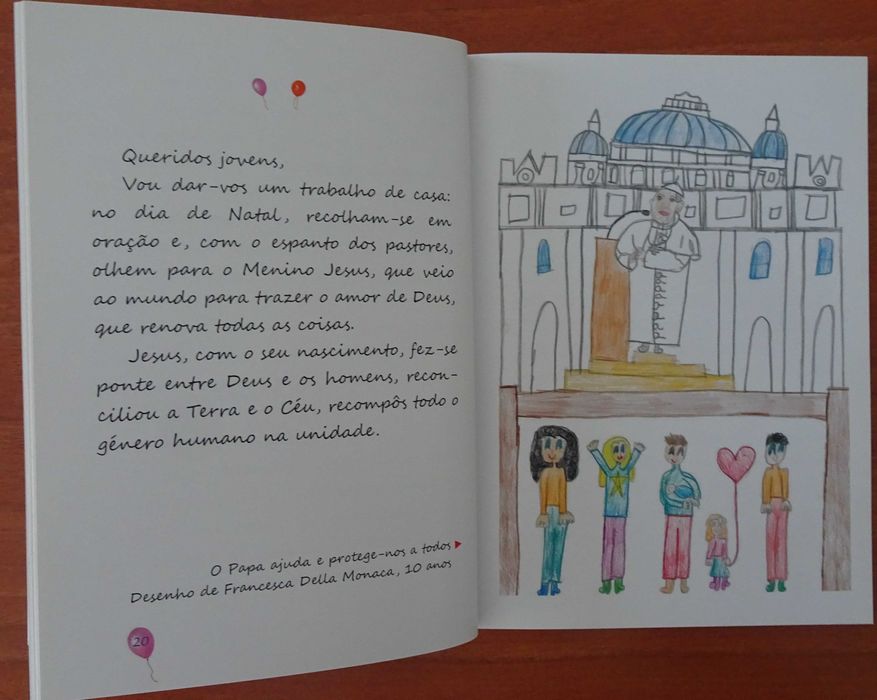 Um Amigo Vestido de Branco - O Papa Fala Aos Pequeninos (Francisco)