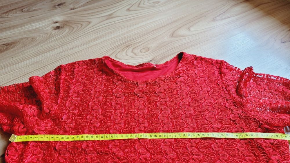 Bluzka czerwona r 48 50
