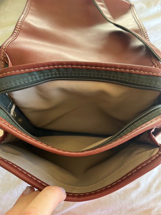 Mala Samsonite 23x20x10 verde escura nova