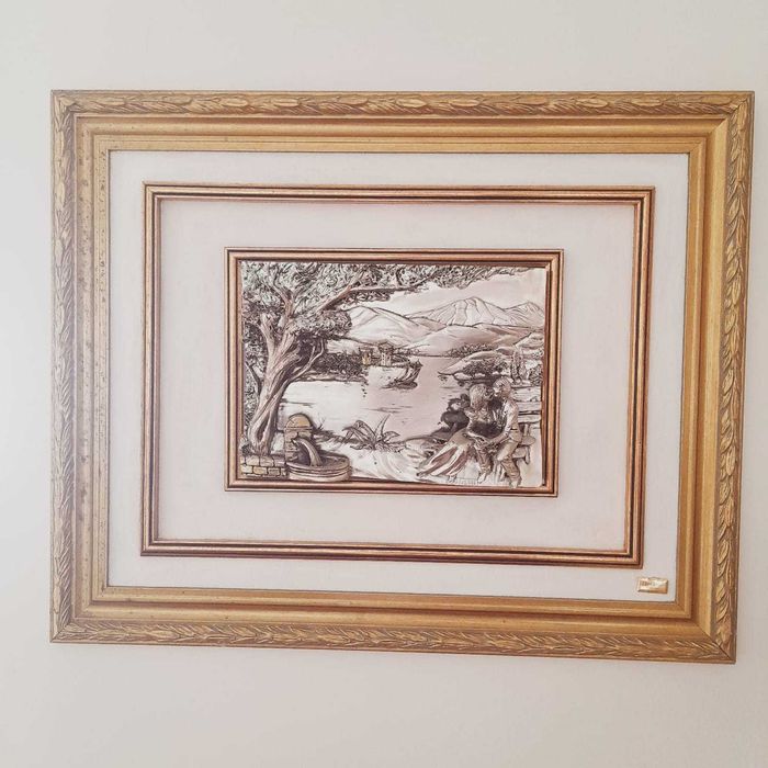 Quadros mesas recheio varios artezenato vintage