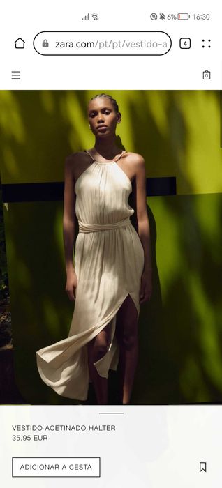 VESTIDO NOVO Acetinado lindo