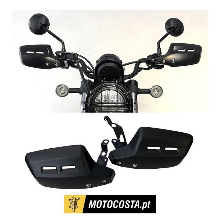Proteções Mão Honda CL250 / CL500 de 2023 a 2024 - Guarda-Mãos ABS
