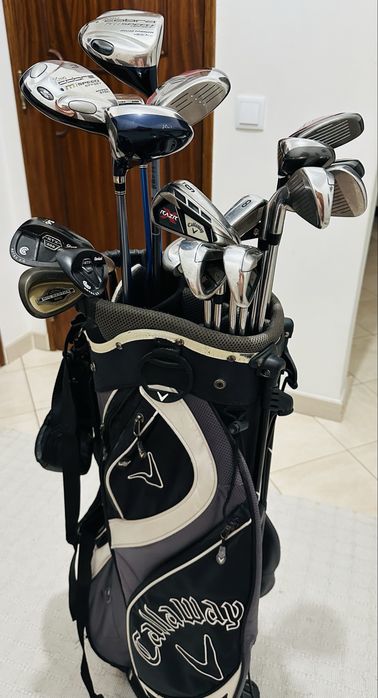 Conjunto Golfe Callaway / Cobra / Odyssey / Titleist + Saco Callaway - 21 Tacos